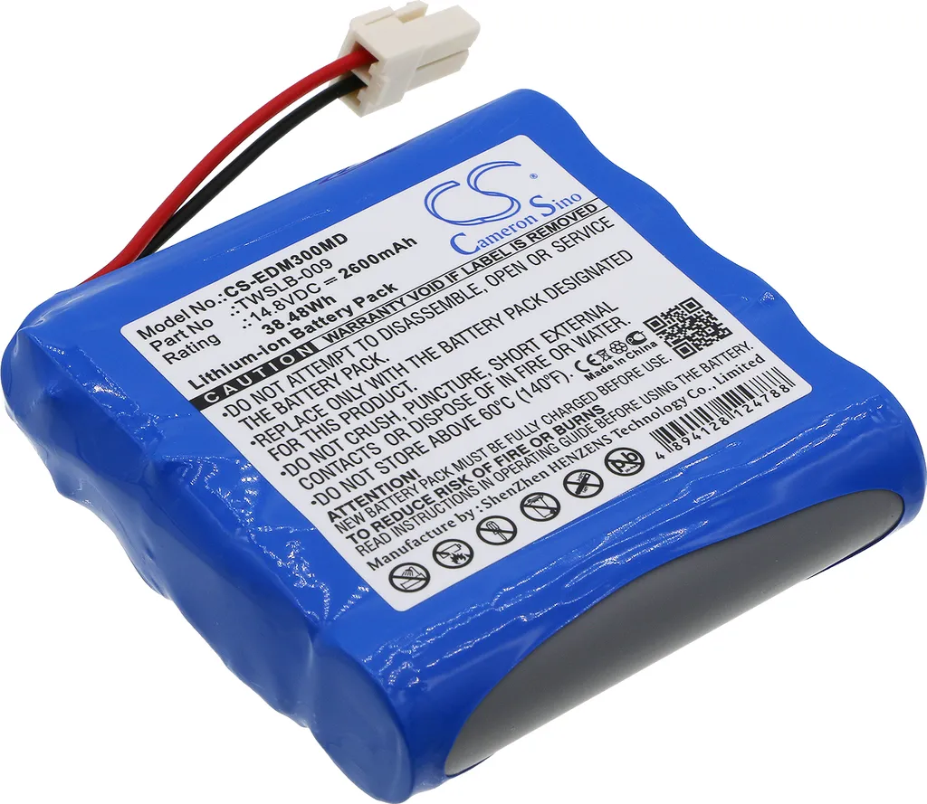 Batterie de Secours pour Moniteur Médical Edan M3 - Modèle TWSLB-009