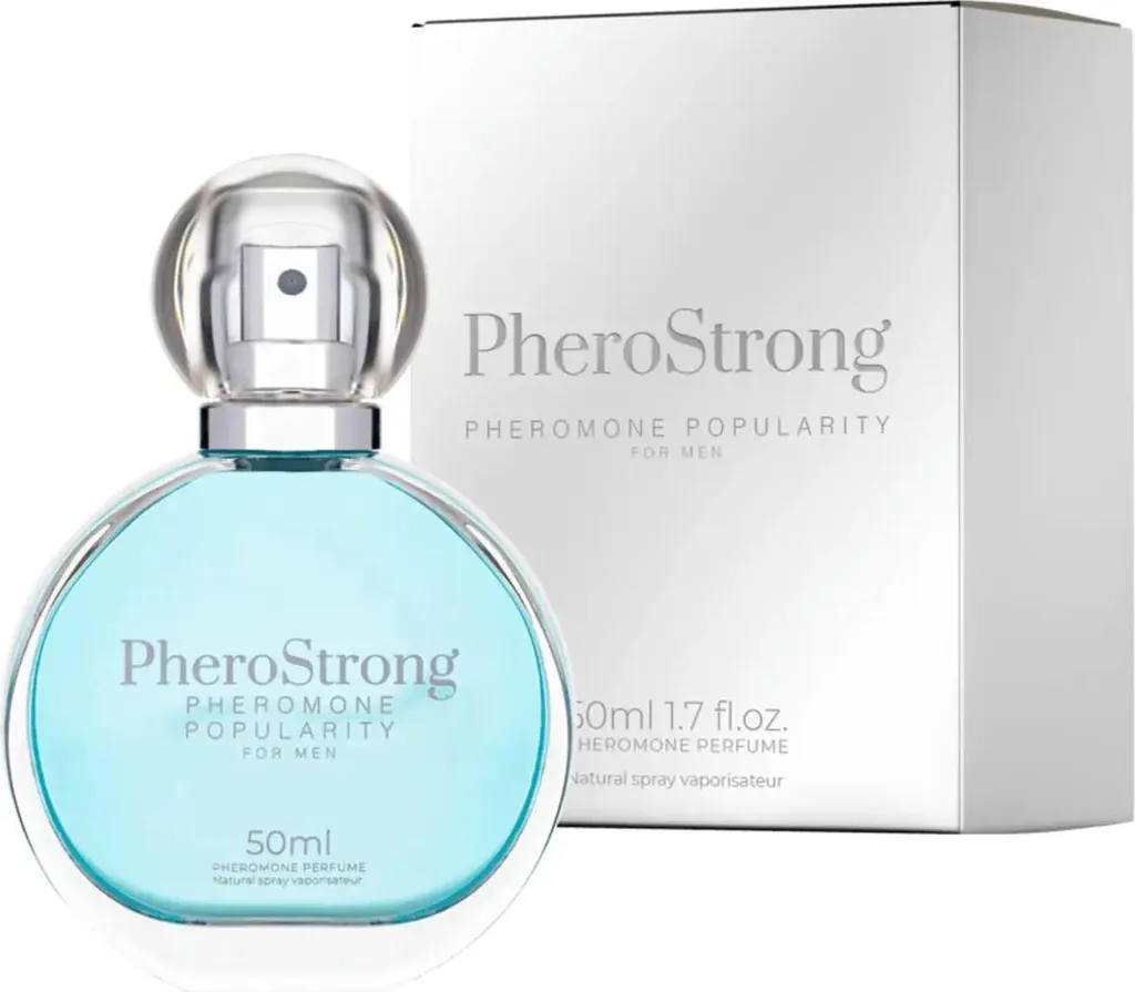 PhéroStrong Popularity Hommes : Parfum longue durée enrichi en phéromones