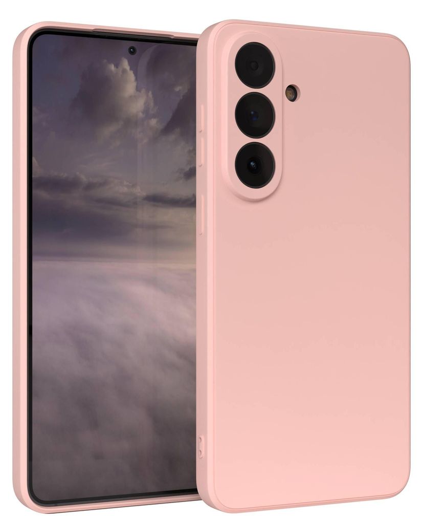 EAZY CASE - TPU Hülle für Samsung Galaxy S26 Plus, TPU Case stoßfeste Handyhülle, weiches Cover mit Kameraschutz, Silikonhülle in Rosa