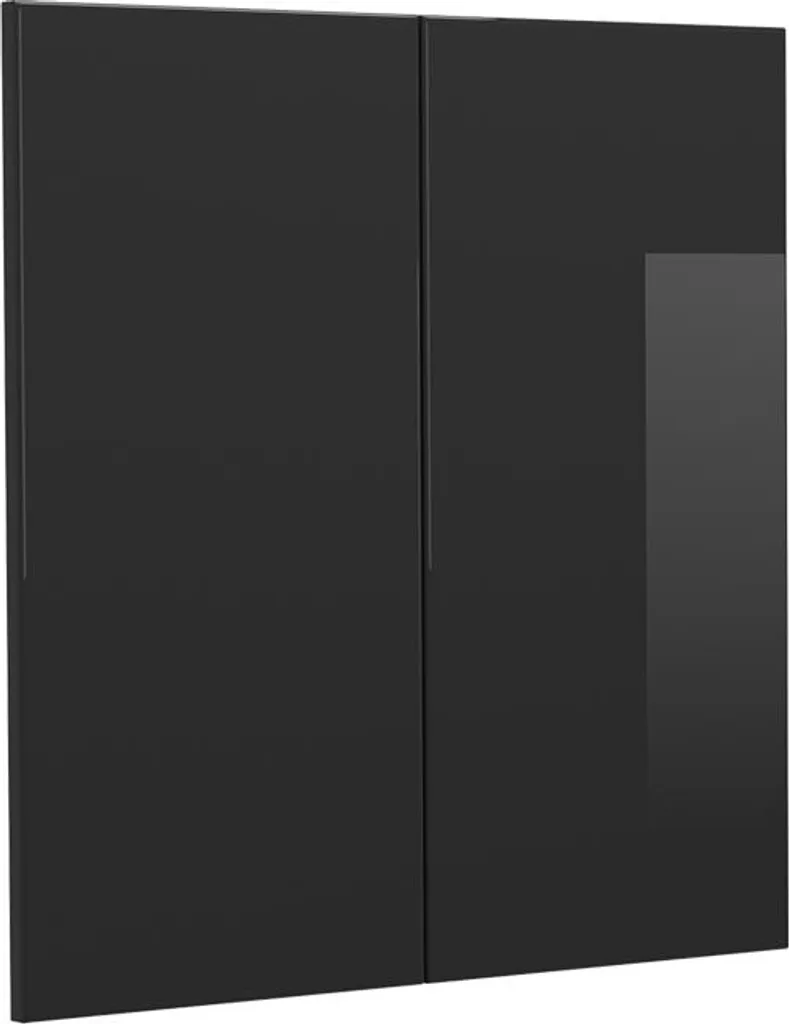 Anta Cucina Vicco R-Line 59,2x59 cm Nero Lucido - Ricambio Pensile