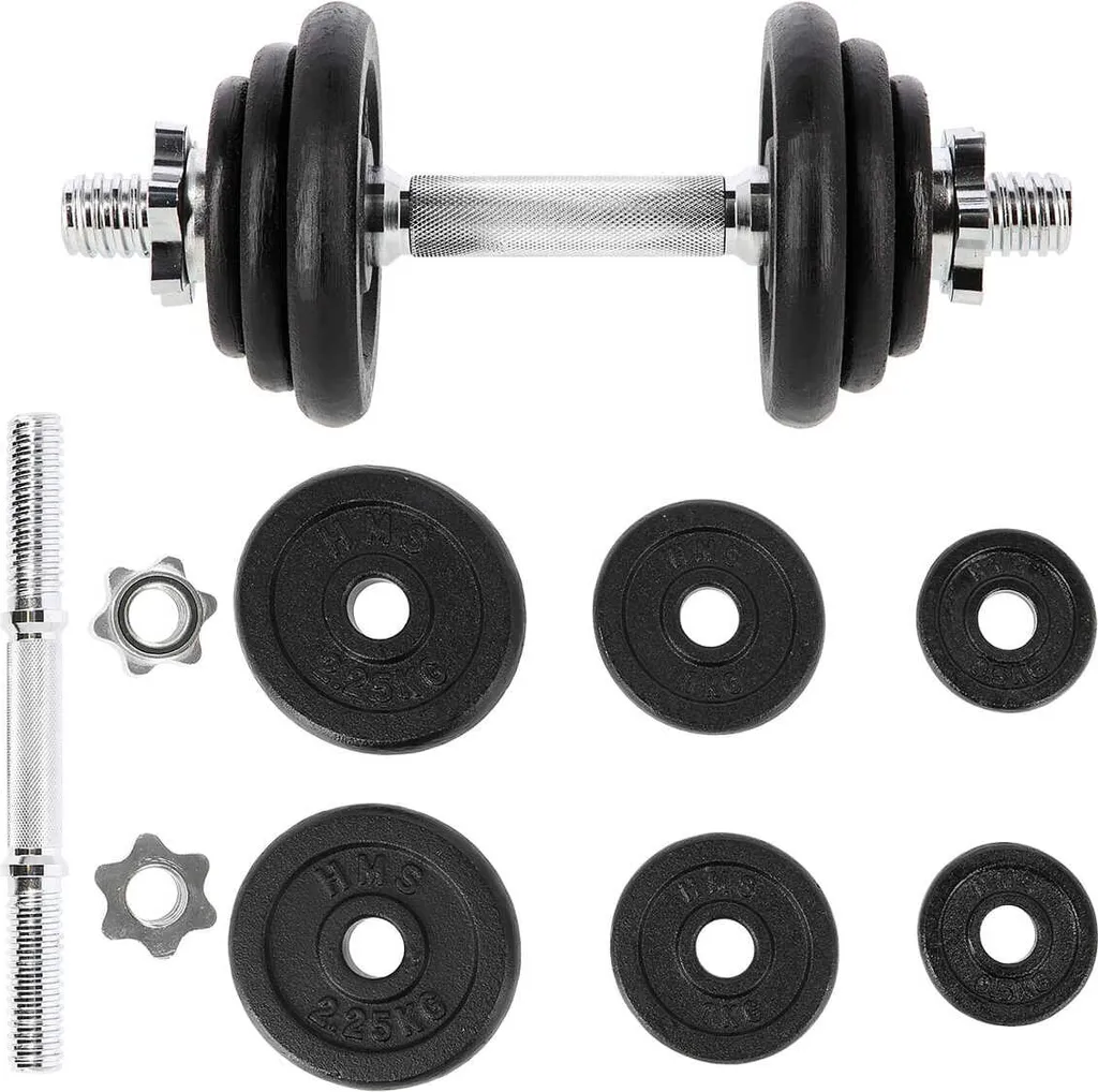 Haltère de Musculation HMS SG03 pour Entraînement Bras et Pectoraux - 3