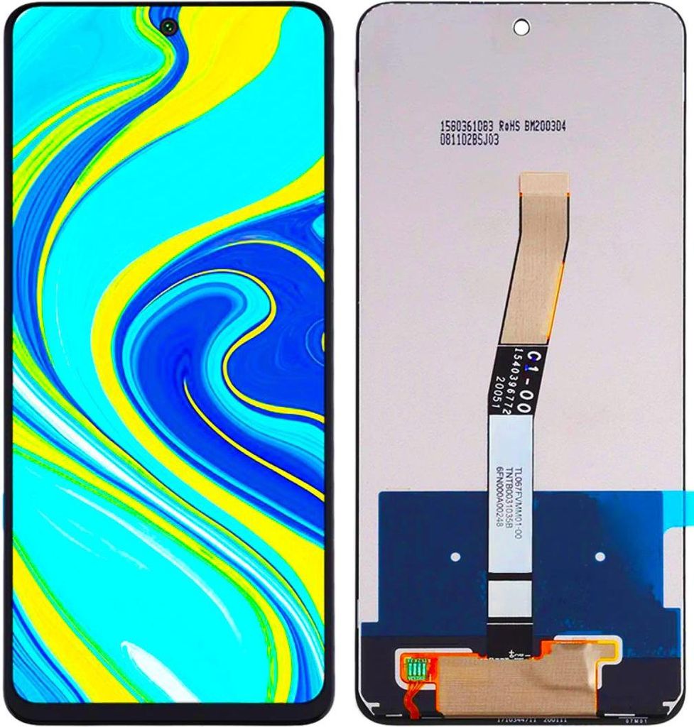 Original LCD-Display und Touchscreen Xiaomi Redmi Note 9 Produktbild 