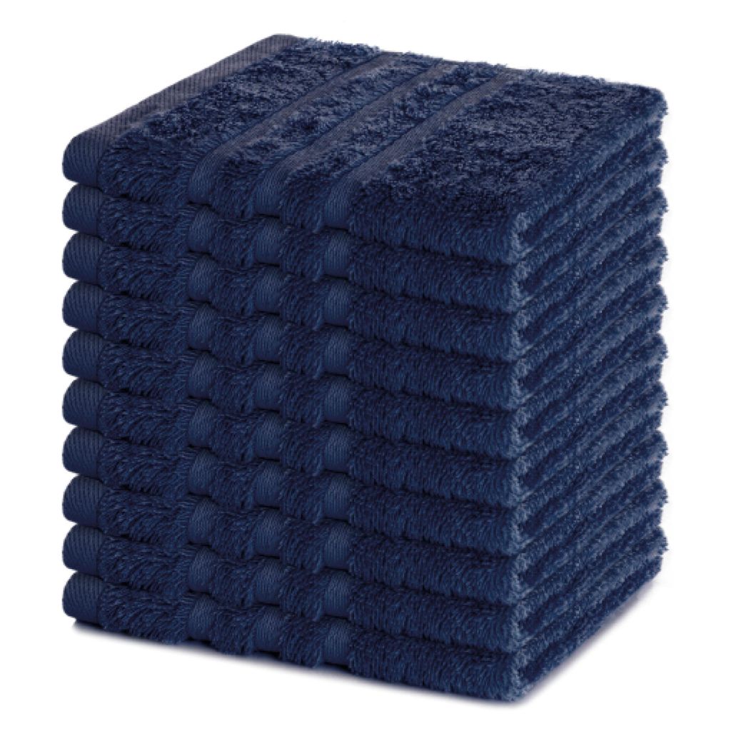 Lavea® Seiftuch 10er Set 30x30 cm, 100% Baumwolle, Produktbild 