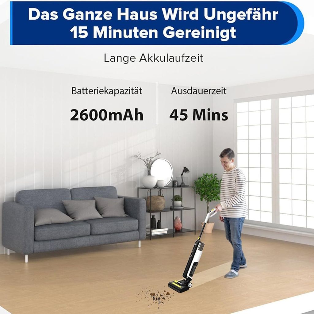 Redkey W12 SE Nass- & Trockensauger, 180W Nass-und Produktbild 9