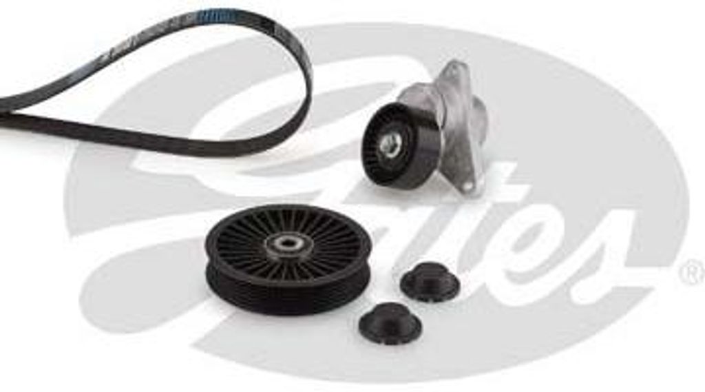 GATES K016DPK1825 Keilrippenriemensatz OE kompatibel mit XC70, V70, S80, S70, S60, C70