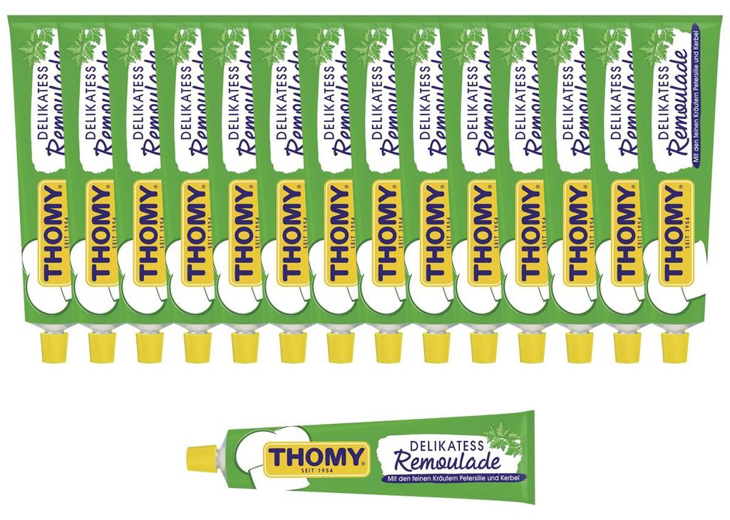 Thomy Delikatess Rémoulade crémeuse aux herbes 100ml paquet Image du produit 