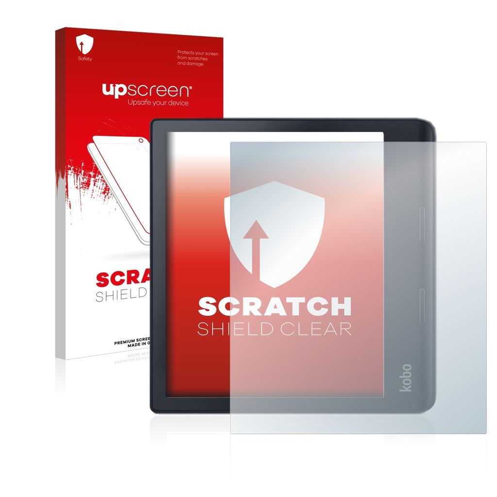 upscreen Schutzfolie für Kobo Sage Displayschutz Displayschutzfolie Folie Klar Transparent