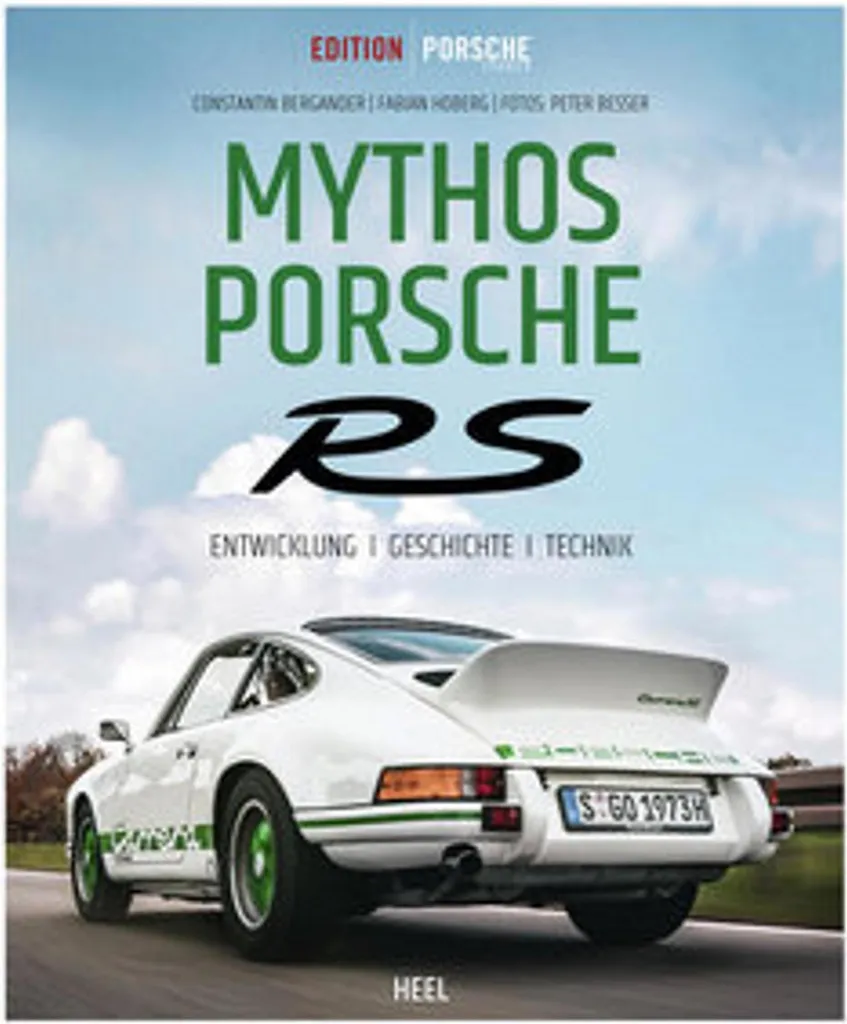 Edition Porsche Fahrer : Le mythe Porsche RS, livre de collection luxe