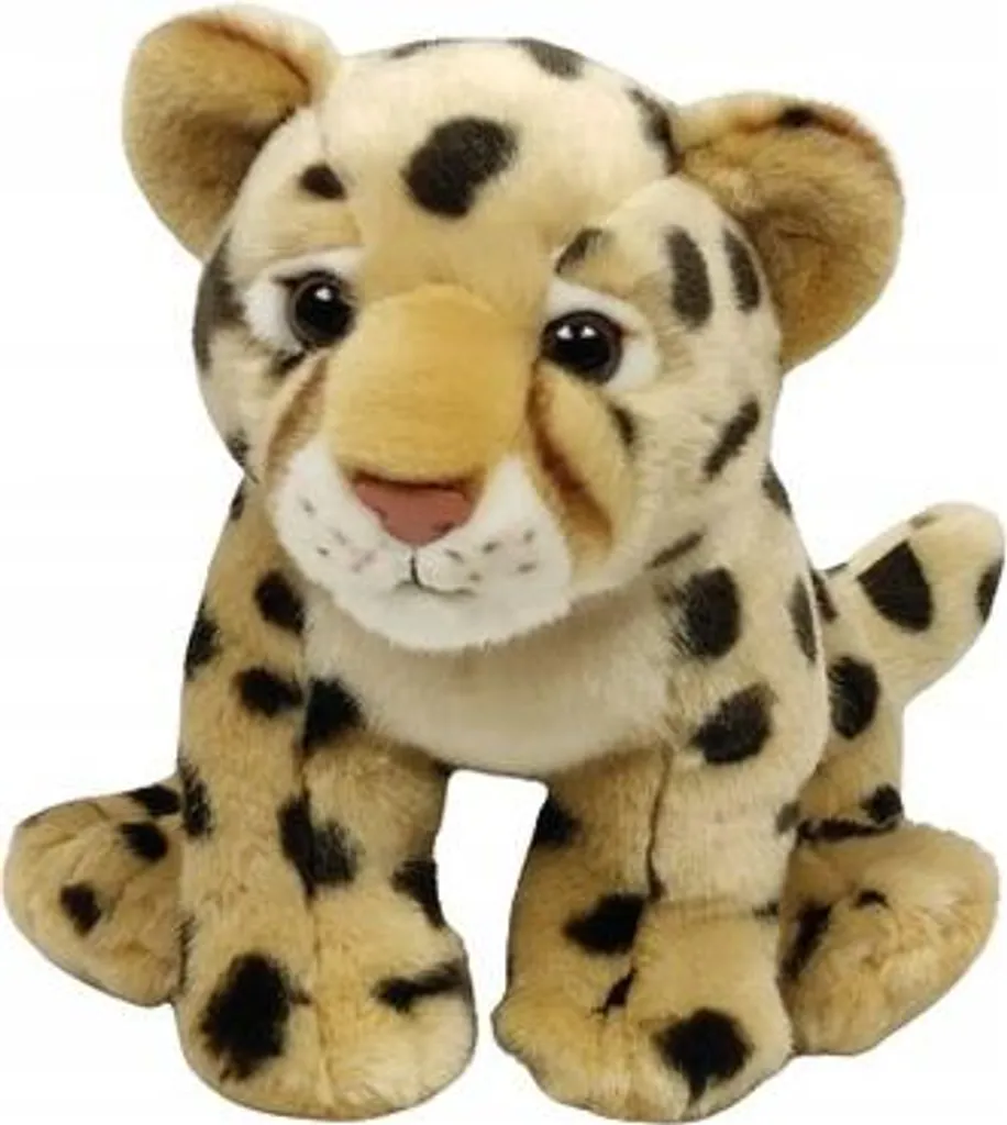 Doudou Guépard 25cm hypoallergénique et résistant - Peluche DUBI 45026