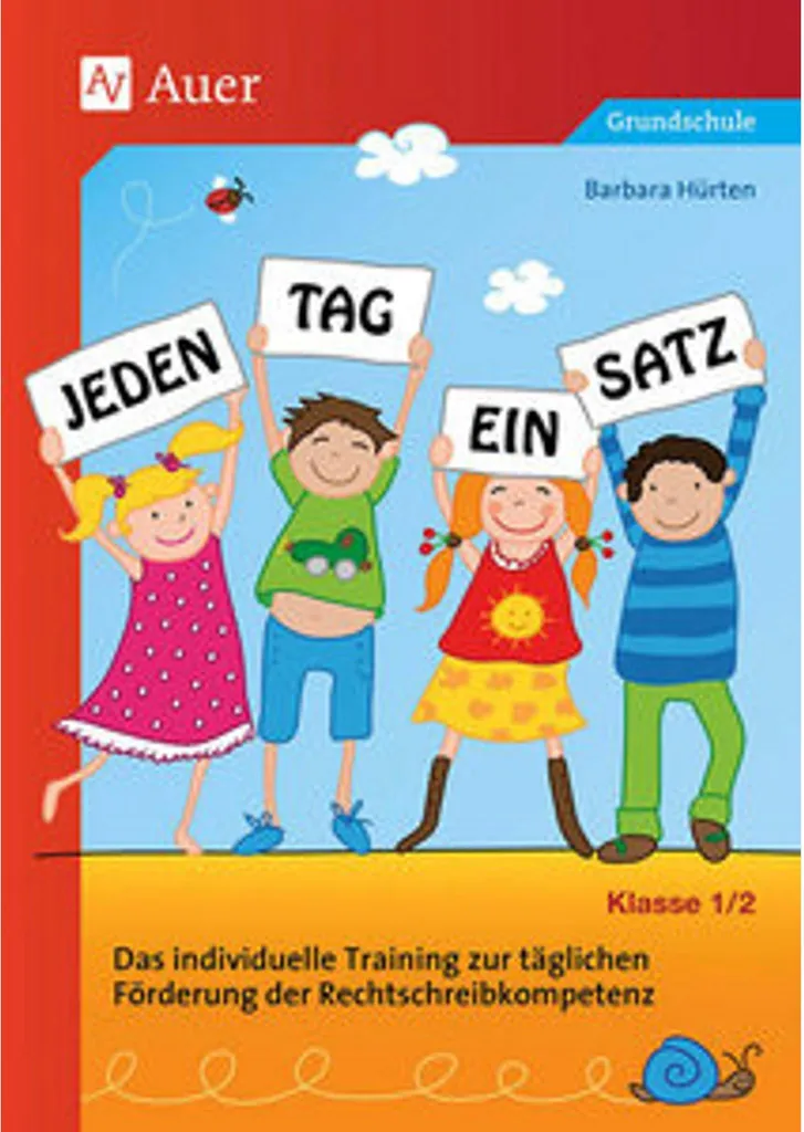 Cahier d'exercices d'allemand Jeden Tag ein Satz primaire CP CE1