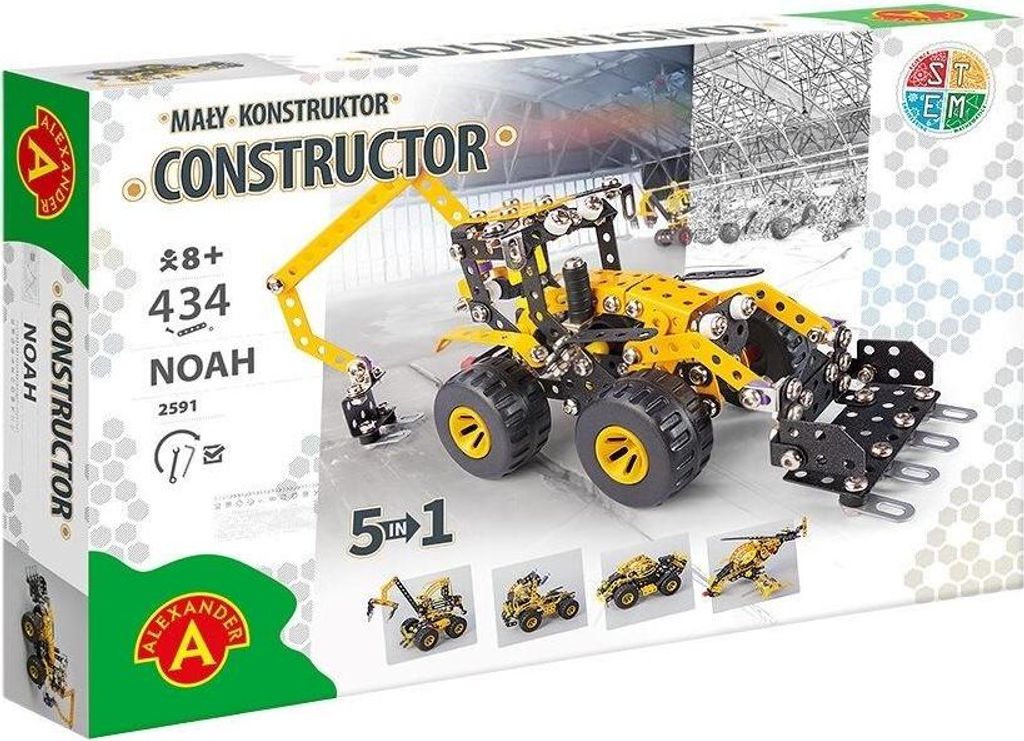 Alexander Toys Constructor PRO - Noé - 434 pièces Image du produit 