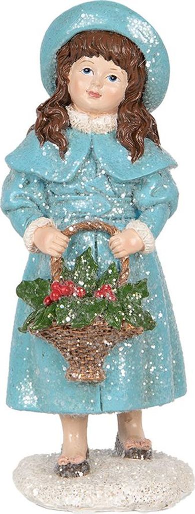 Clayre & Eef Figurka dekoracyjna Dziecko 7x8x18 cm Zdjęcie produktu 