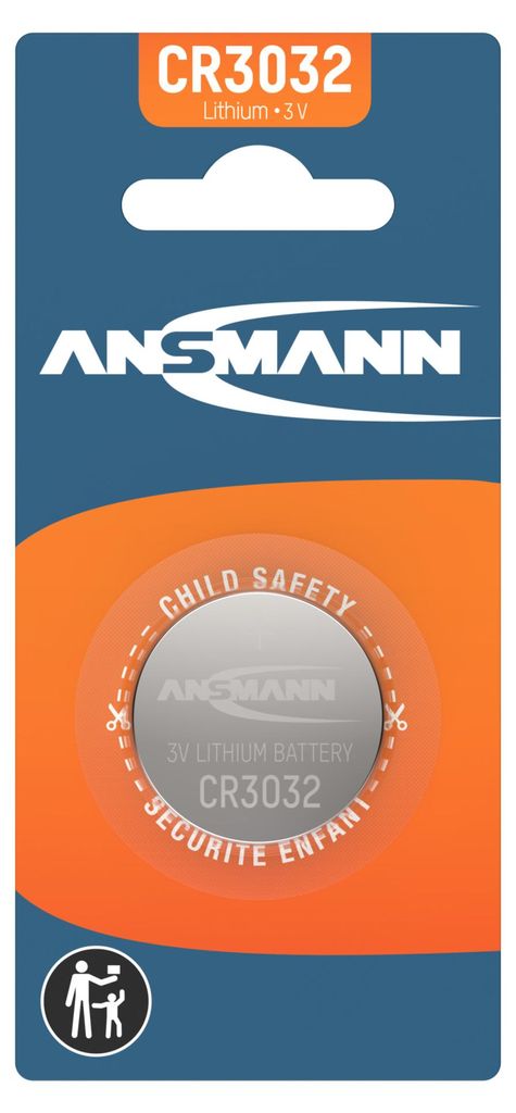 ANSMANN Lithium Knopfzelle CR3032 Produktbild 