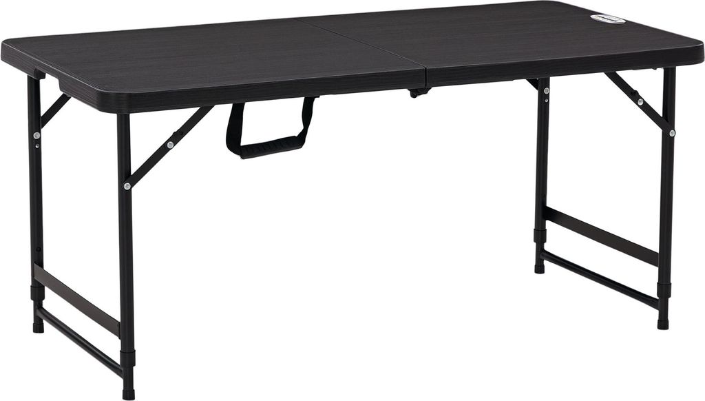 Outsunny Gartentisch, Höhenverstellbarer Klapptisch für 4 Produktbild 