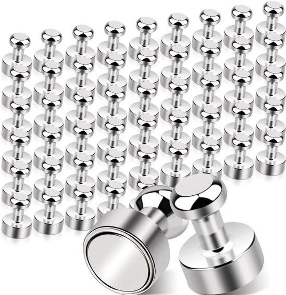 52 Stück starke Neodymium-Magneten, kleine extra starke Mini-Magneten, sterke Haltbarkeit, Kühlschrank-Magneten, Magnet für Pinnwand, Whiteboard...