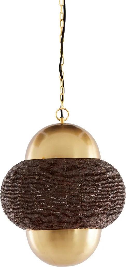 Light & Living - lampada a sospensione - Cetara - marrone - metallo - E27 - 2983364