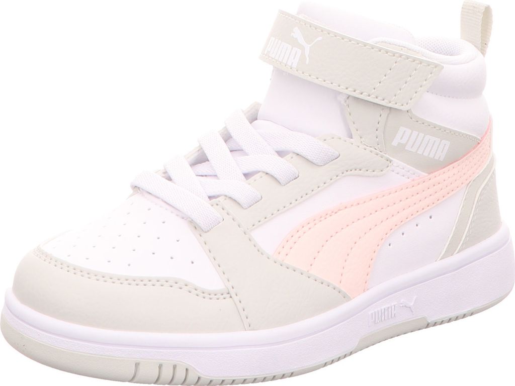 Puma Puma Rebound V6 Mid AC+ PS Sneakers Hoog - Wit - Maat 31