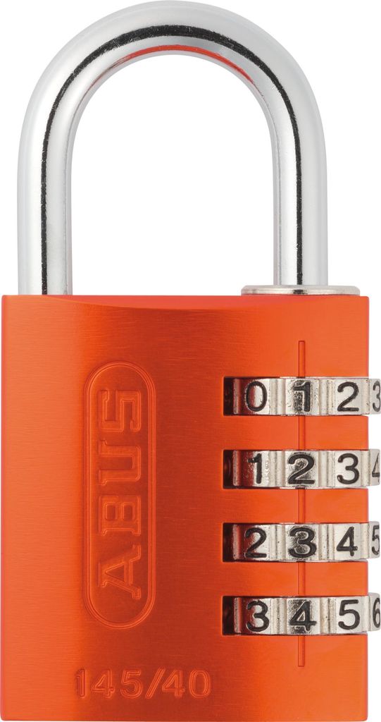 ABUS cijferslot 145/40, kleur oranje Productafbeelding 