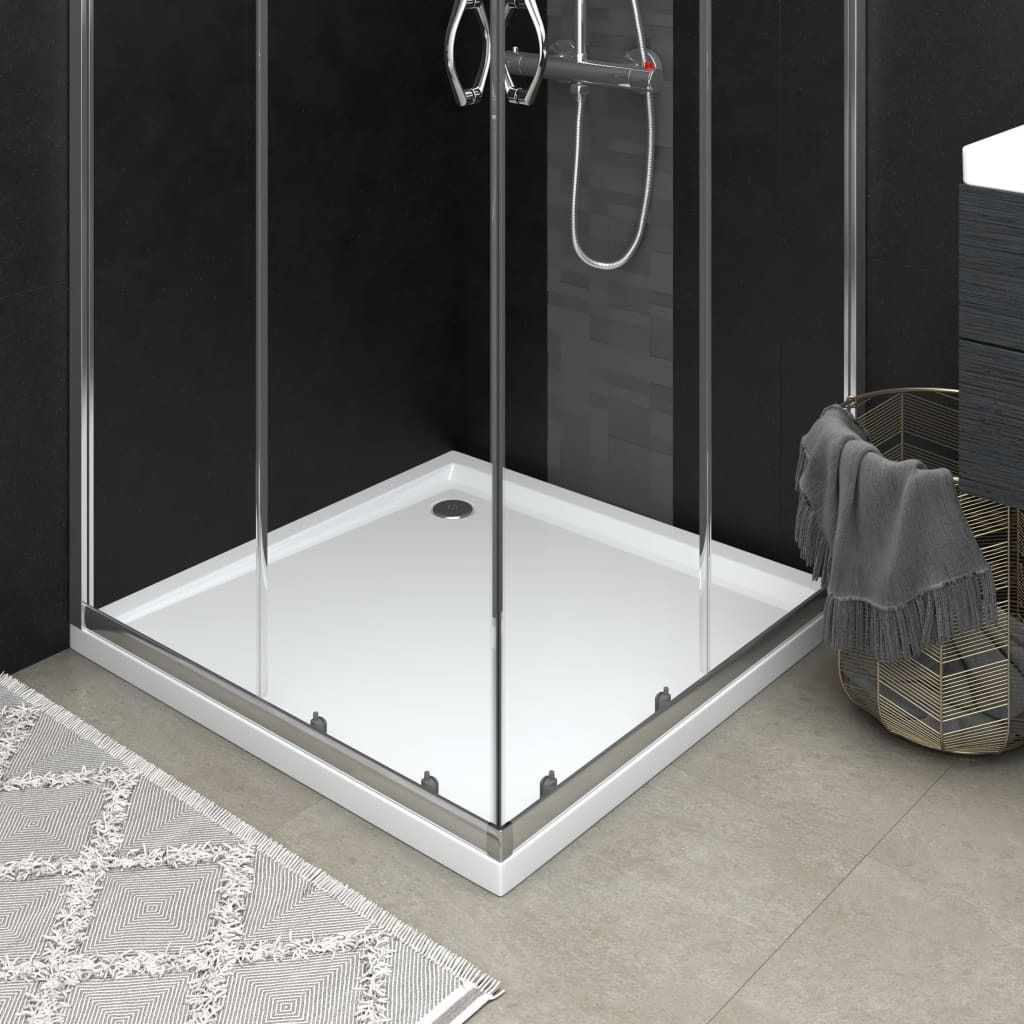 vidaXL Brodzik prysznicowy ABS kwadratowy 90x90 cm Zdjęcie produktu 