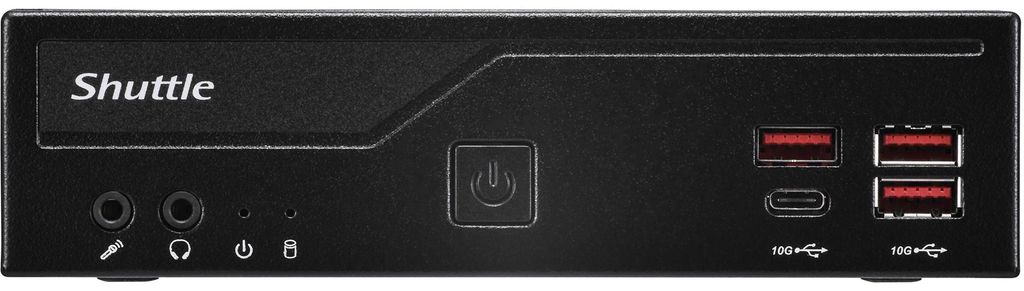 SHUTTLE Barebone XPC slim DB860 LGA1851 2xSODIMM 2xM.2 2xHDMI