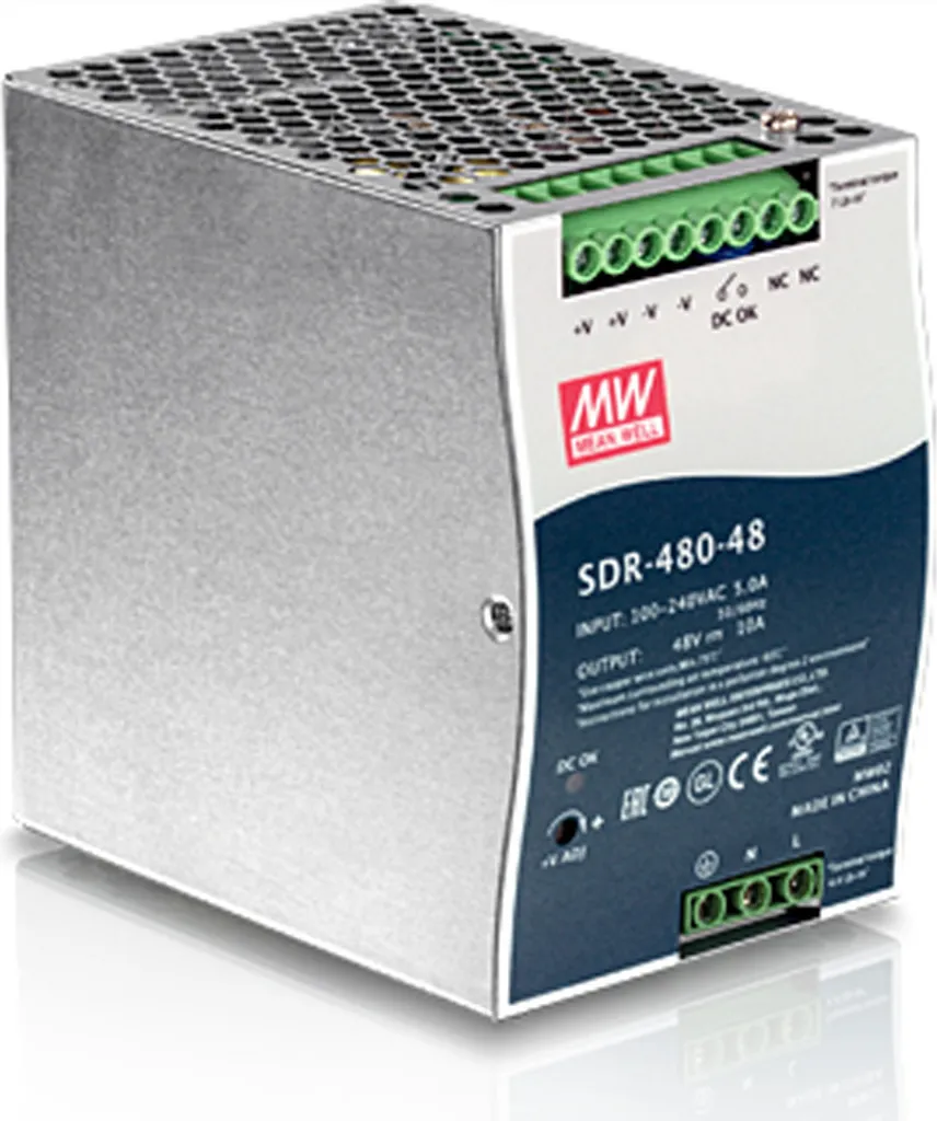 Alimentation 48V industrielle TRENDnet 480W pour boîtier rail DIN