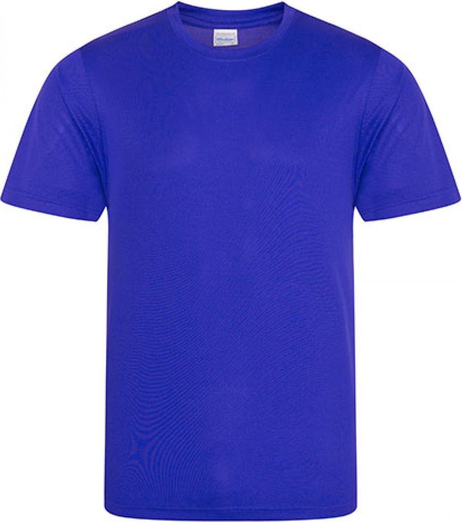 Just Cool JC001 | Cool T-Shirt +WRAP +UV-Sonnenschutz 30 - Farbe: Reflex Blue - Größe: XS