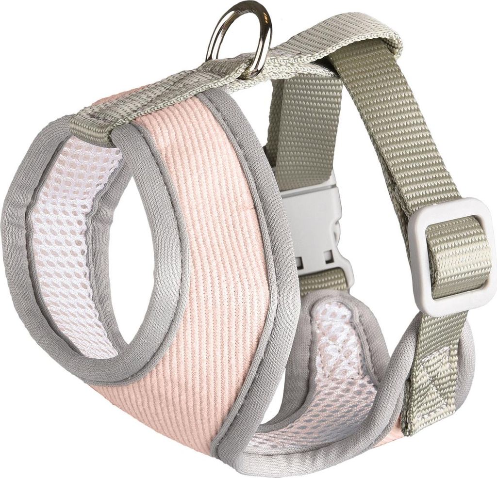 Uprząż nylonowa Cub Flamingo XS 28-41cm różowa Zdjęcie produktu 