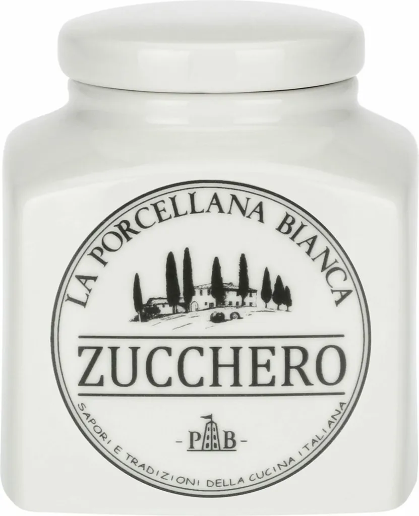 Contenitore Zucchero 500ml La Porcellana Bianca P01260500Z Lavabile