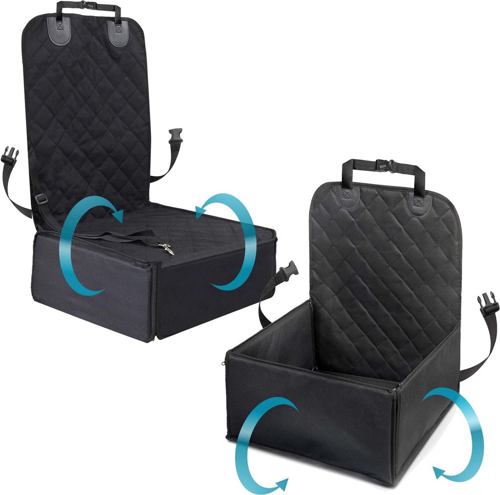 Fudajo Autositz für kleine bis mittlere Hunde 100x45 cm mit Produktbild 7