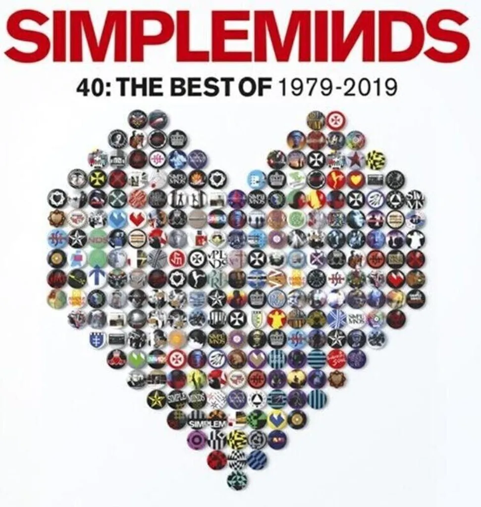 Simple Minds Forty 2 LP Vinyle Édition Anthologie 40 Ans de Carrière