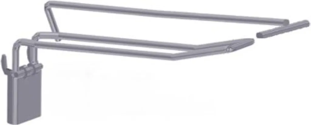 Klapphaken 200 mm ø4,8, Doppelschublade 15 - 1