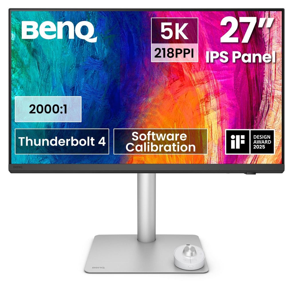 BenQ PD2730S 27 Zoll 5K-Monitor für kreative Profis mit Thunderbolt 4