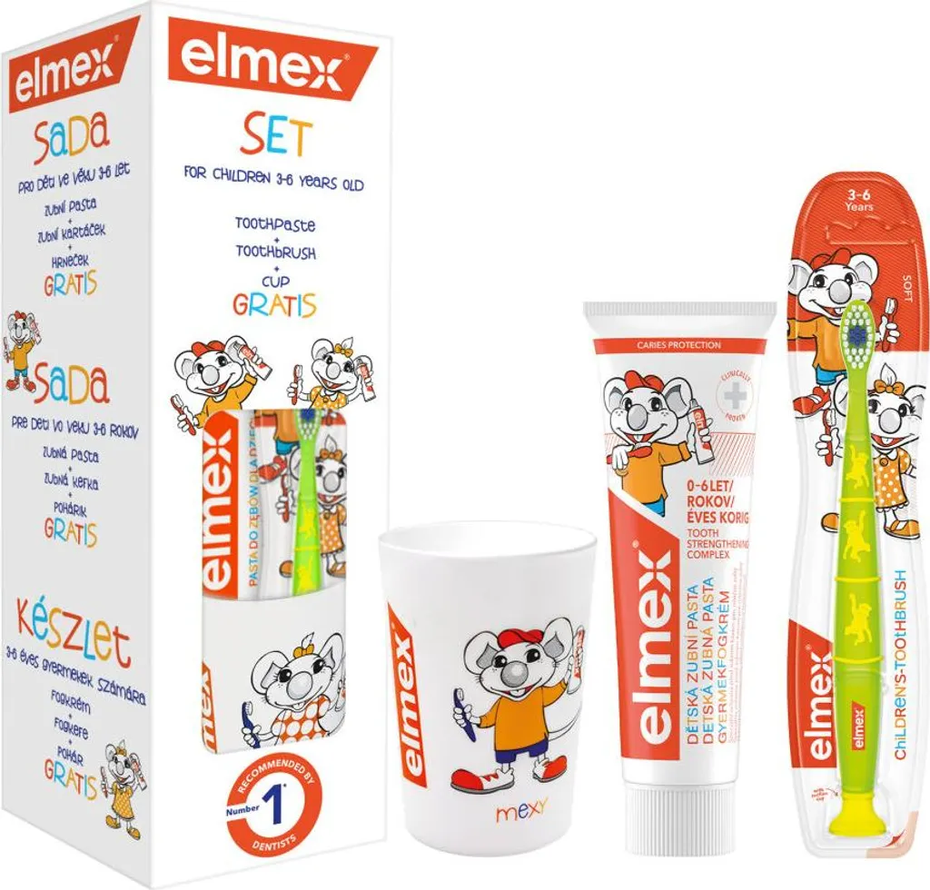 Kit hygiène dentaire enfant coffret complet avec accessoires de brossage