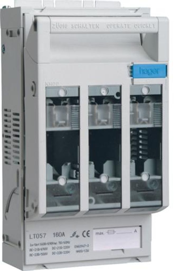 Sezionatore Hager NH00 Interruttore sezionatore LT057 Immagine del prodotto 