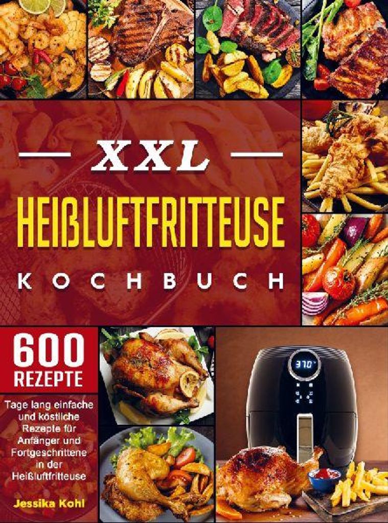 XXL Heißluftfritteuse Kochbuch Produktbild 
