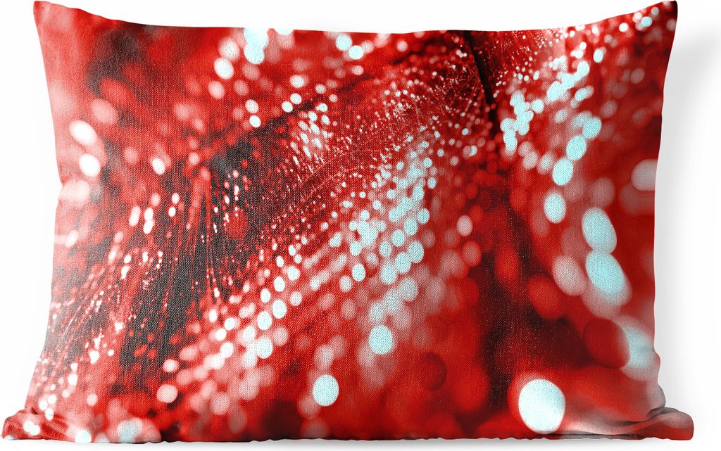 MuchoWow Outdoor Kissen - Glitzernder Stoff - 60x40 cm - Wetterfest - Lounge Kissen - Zierkissen - Kissen für Innenräume