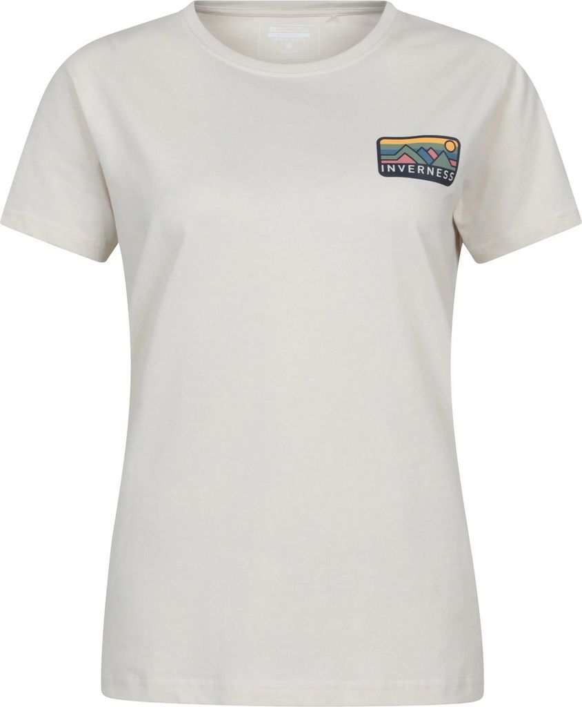 Mountain Warehouse - "Inverness" T-Shirt für Damen kurzärmlig MW4350 (34 DE) (Beige)
