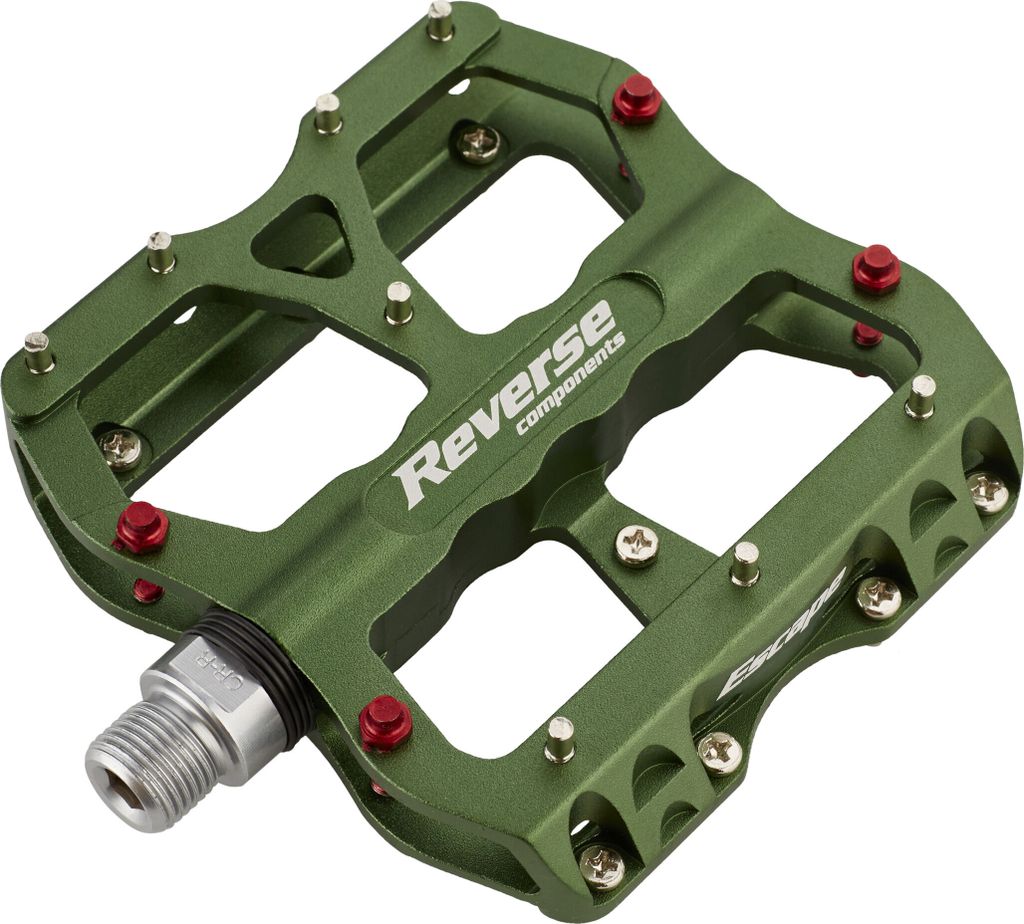 Reverse Escape Flat Fahrrad Pedal Grün