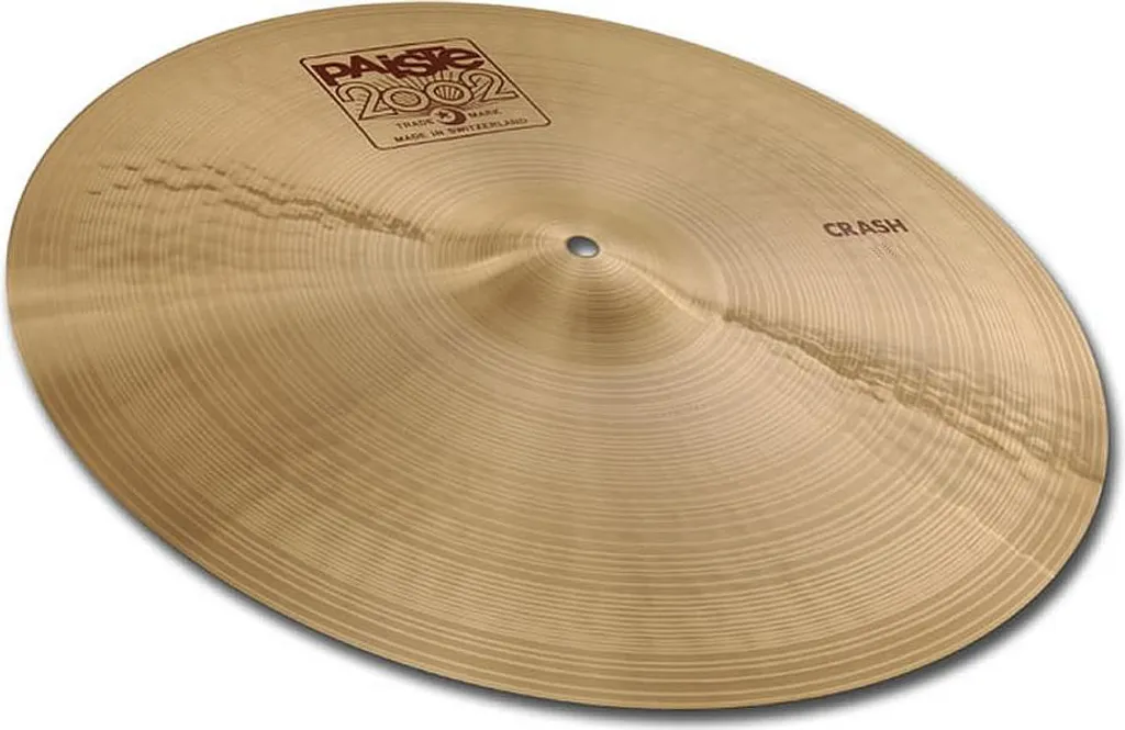 Cymbale Crash Paiste 2002 Classic 17" - Bronze CuSn8 de Haute Qualité
