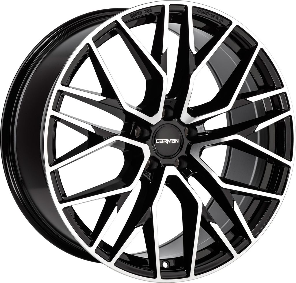 Carmani Felge 20 Ludwig 9.0x20 ET45 5x120 SWFP für VW Amarok Bus T5 Bus T6 Bus T7 Touareg
