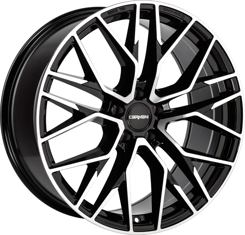 Jante Carmani 20 Ludwig 10x22 ET50 5x112 Black Polish pour Mercedes GLE