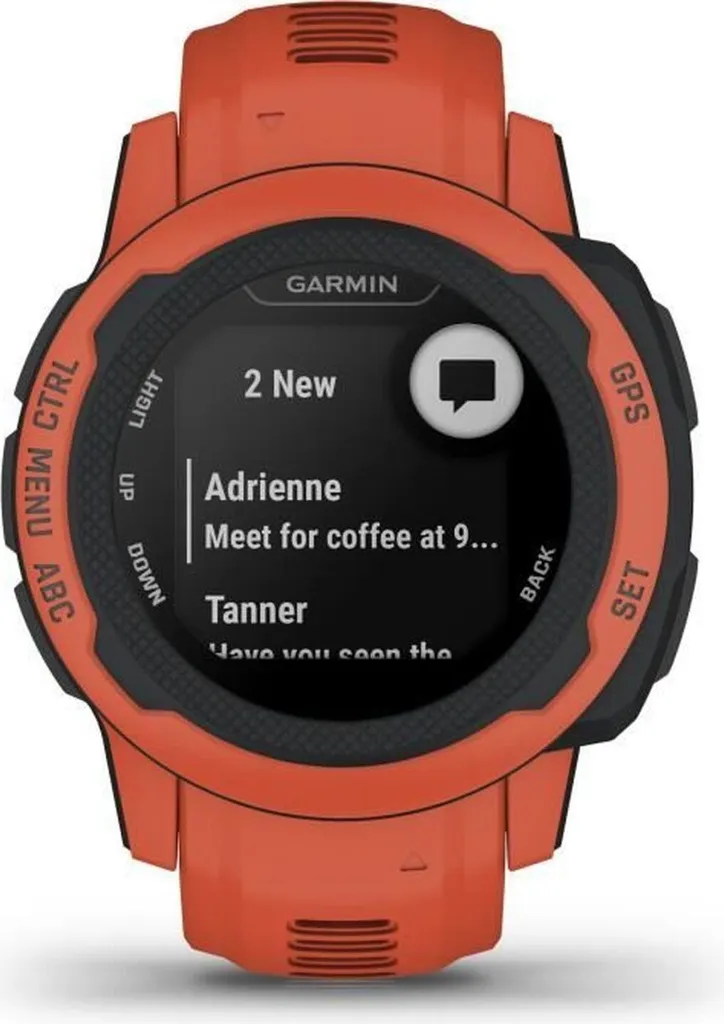 Montre GPS Randonnée et Outdoor Garmin Instinct 2S Poppy Petit Poignet