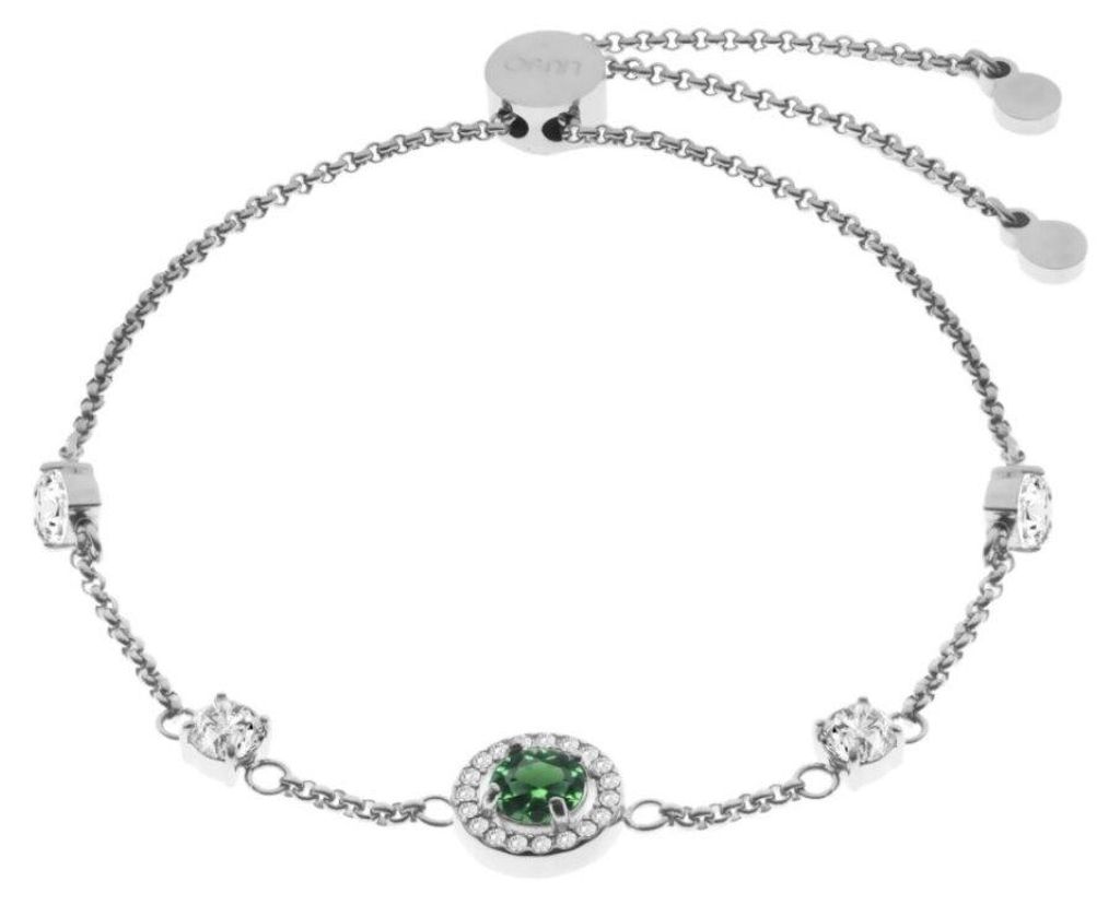Elegantes Stahlarmband mit Zirkonen Essential LJ2273
