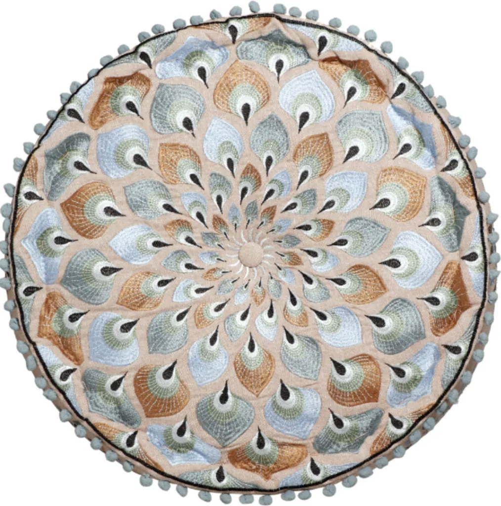 Coussin de sol oriental Azet gain de place pour petits salons