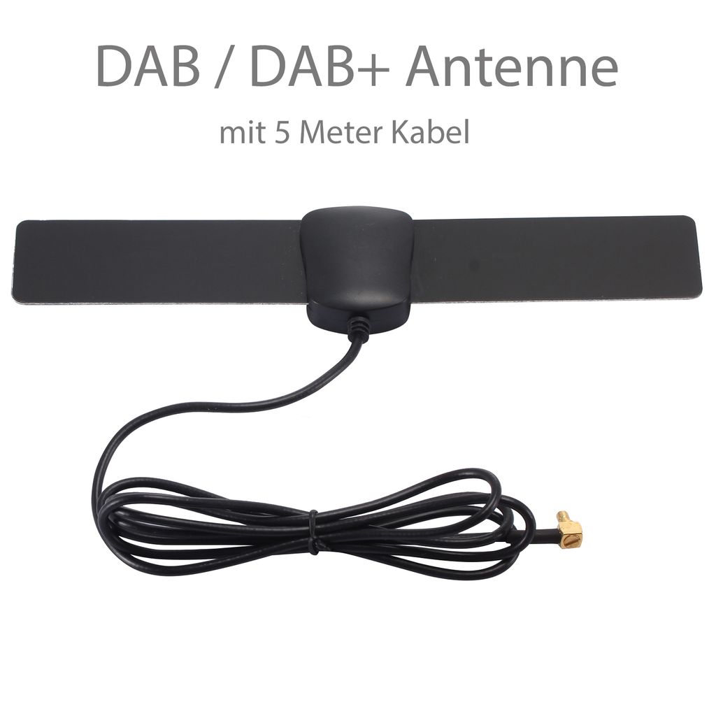 DAB Scheibenantenne Aktiv / DAB+ Klebeantenne