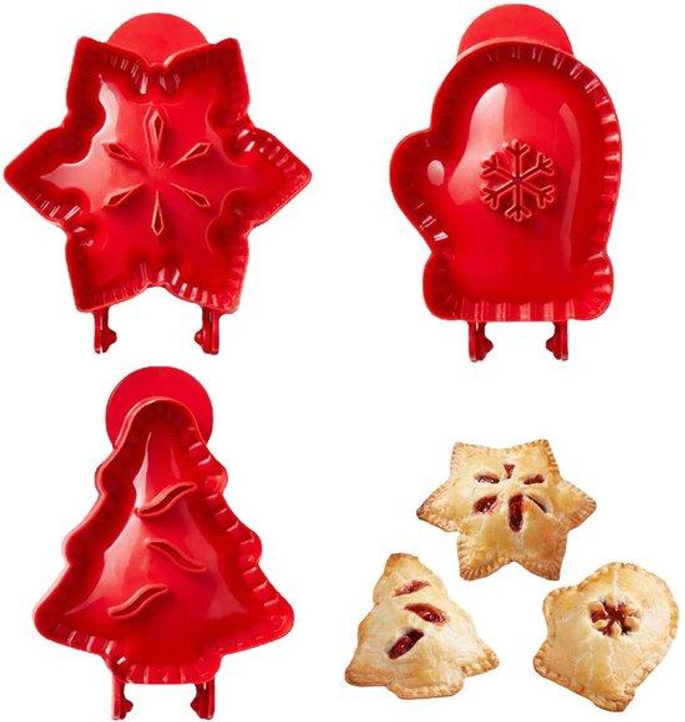 Kerst Cake Formen Set, Mini, Handgemacht, Backzubehör