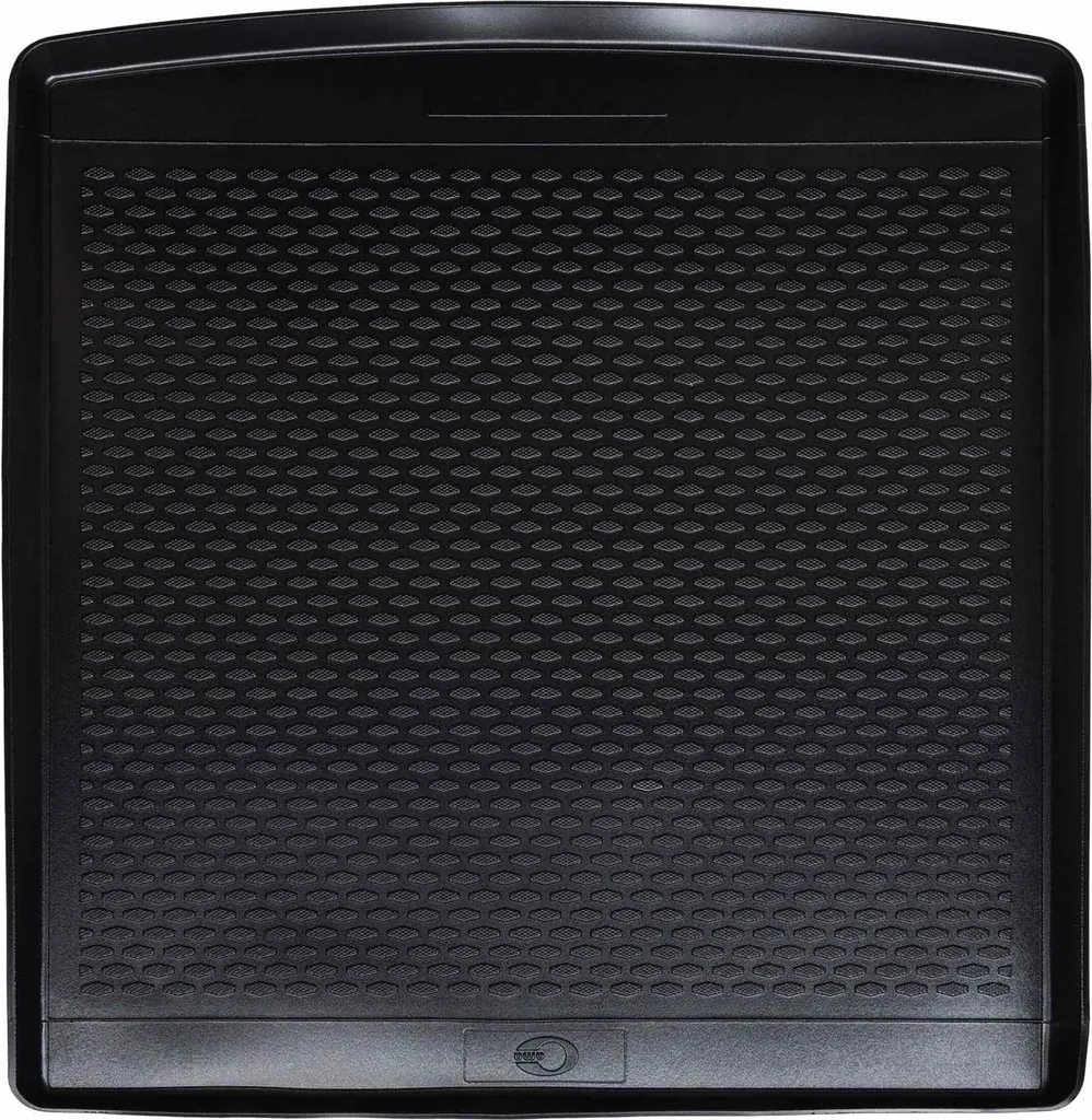 Tapis de coffre noir en caoutchouc anti-salissure pour protéger votre auto