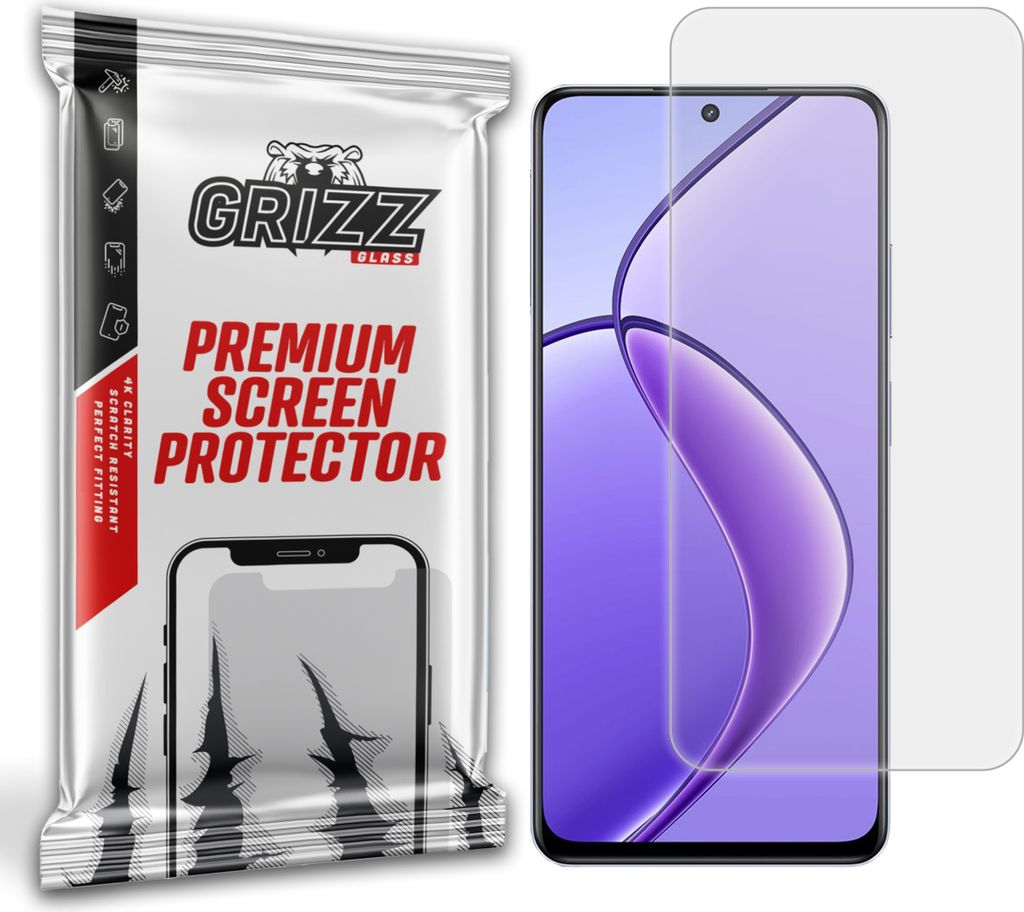 Matte Folie GrizzGlass PaperScreen für Realme 12 4G
