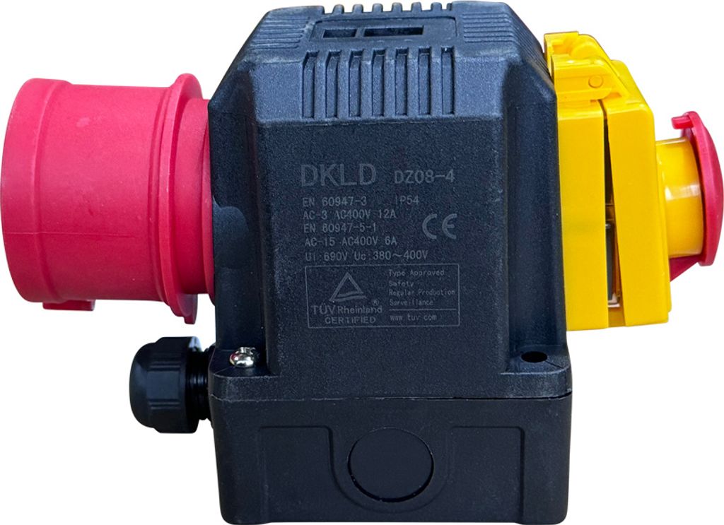 Universal Maschinen Ein-/Aus Maschinenschalter DKLD DZ08-4 Produktbild 