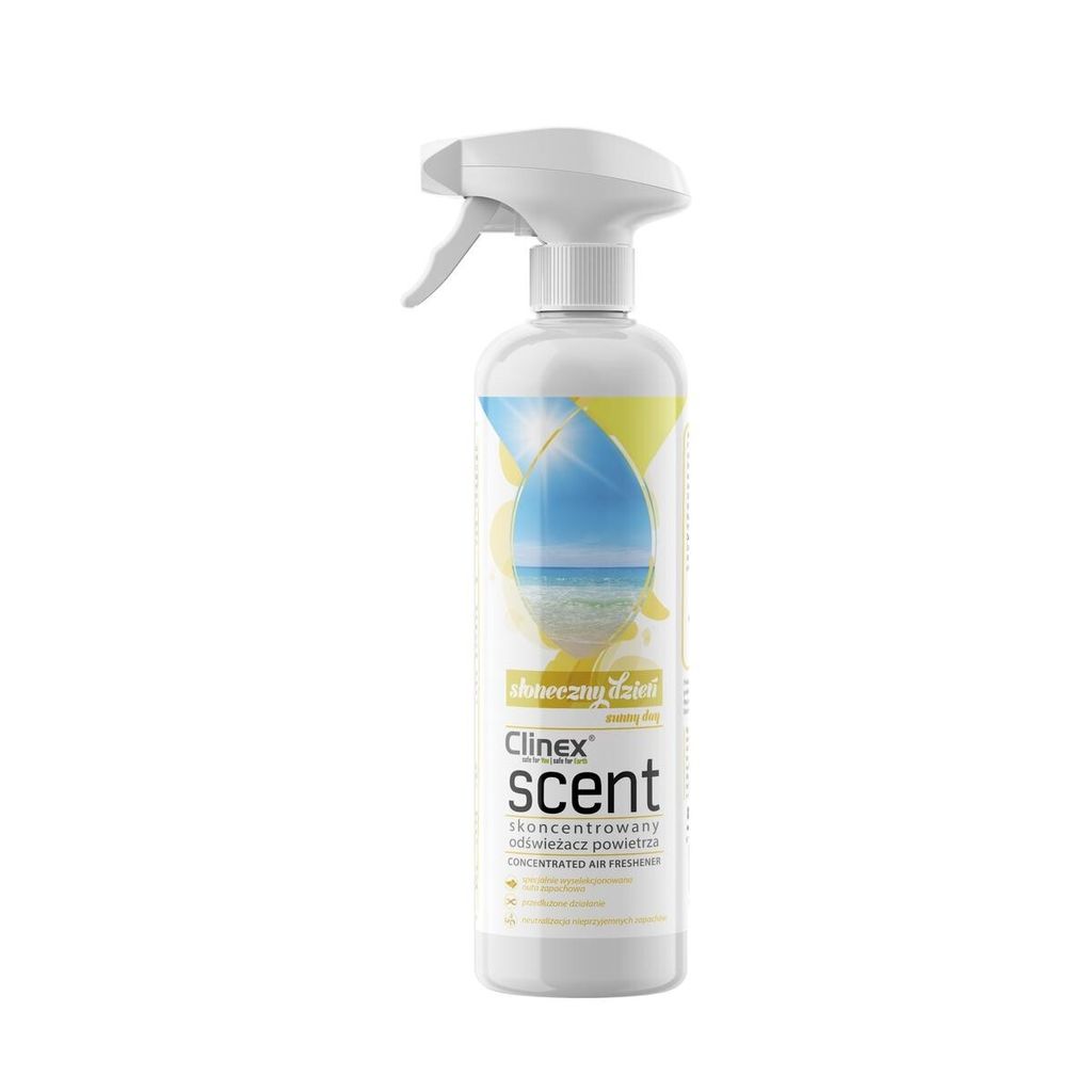 Clinex Scent Lufterfrischer Spraydose mit Sunny Day Duft, 500ml